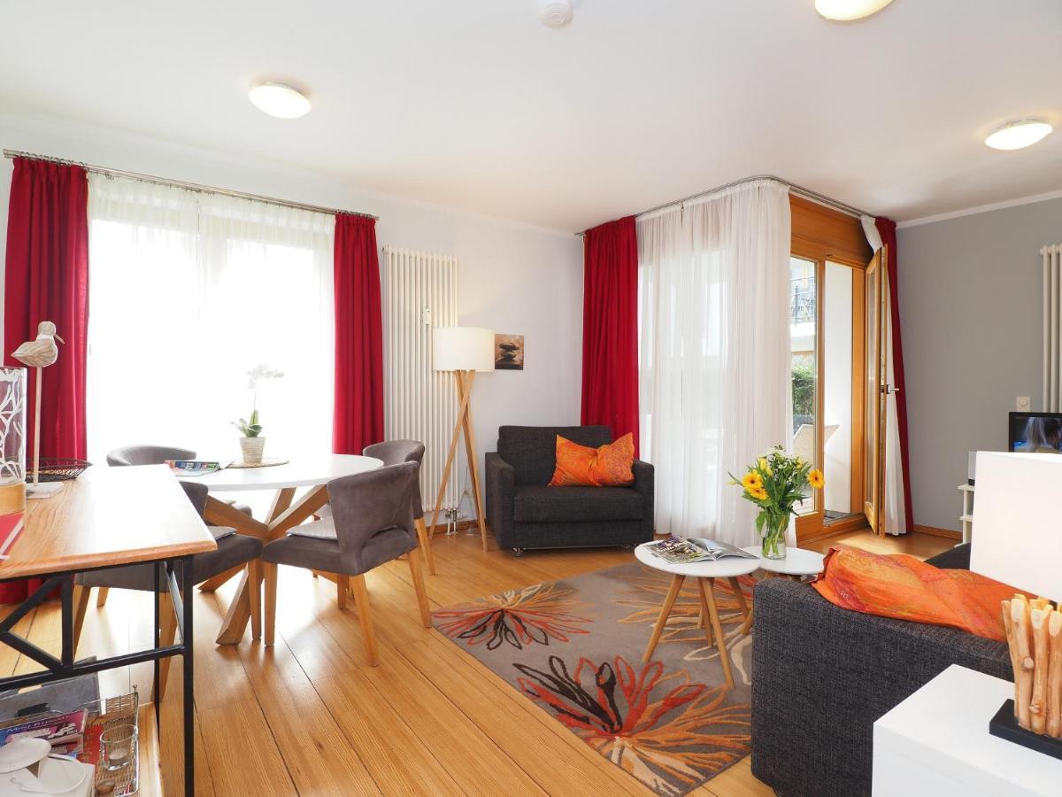 Kaiservillen Heringsdorf - Ferienwohnung Mit 1 Schlafzimmer Und Terrasse D201 Eksteriør billede