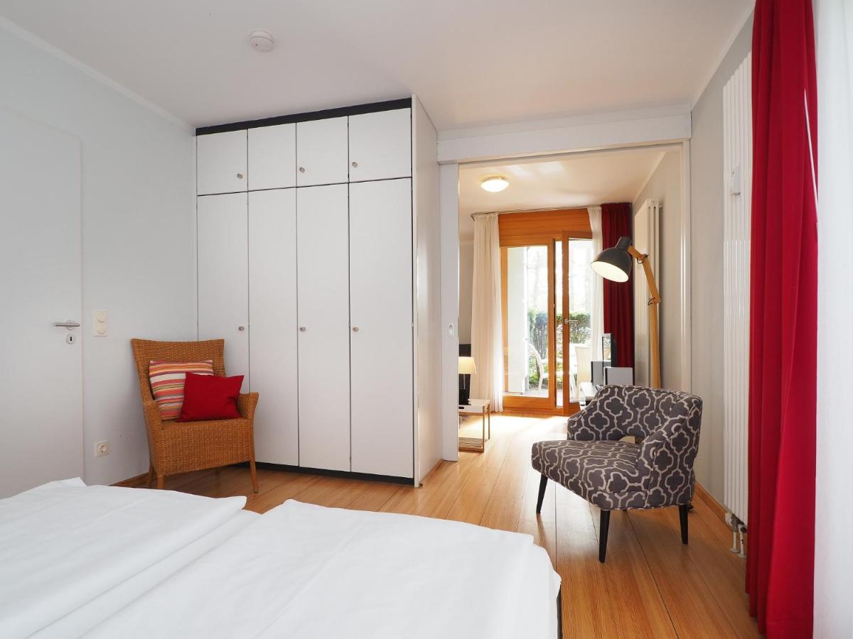Kaiservillen Heringsdorf - Ferienwohnung Mit 1 Schlafzimmer Und Terrasse D201 Eksteriør billede